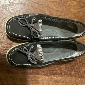 Sperry boat shoes, worn once